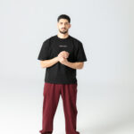 DUNE© Oversized Tee in North Ink, front view