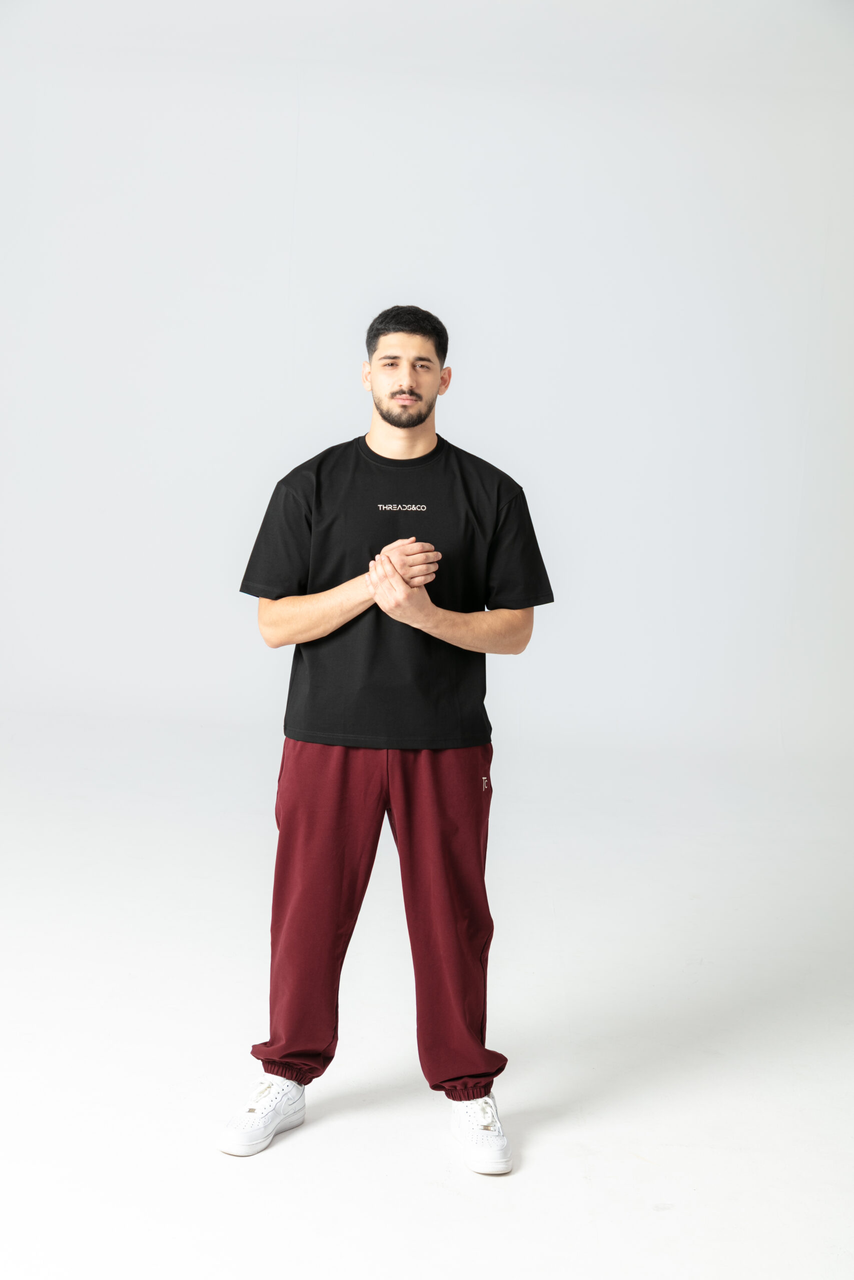 DUNE© Oversized Tee in North Ink, front view
