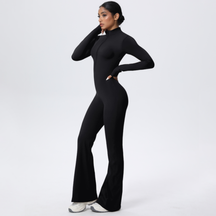 AURA© Jumpsuit in North Ink, side view